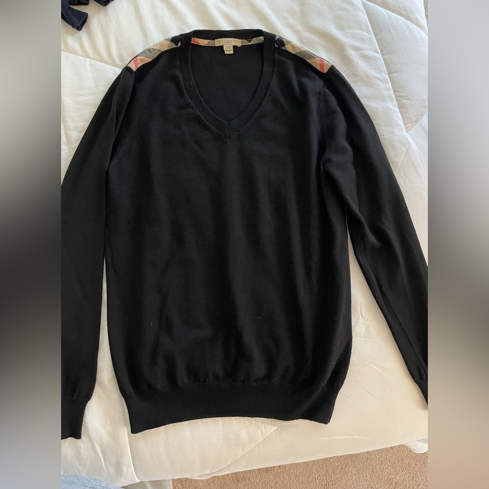 Men’s Burberry Brit 100% Merino Wool Sweater